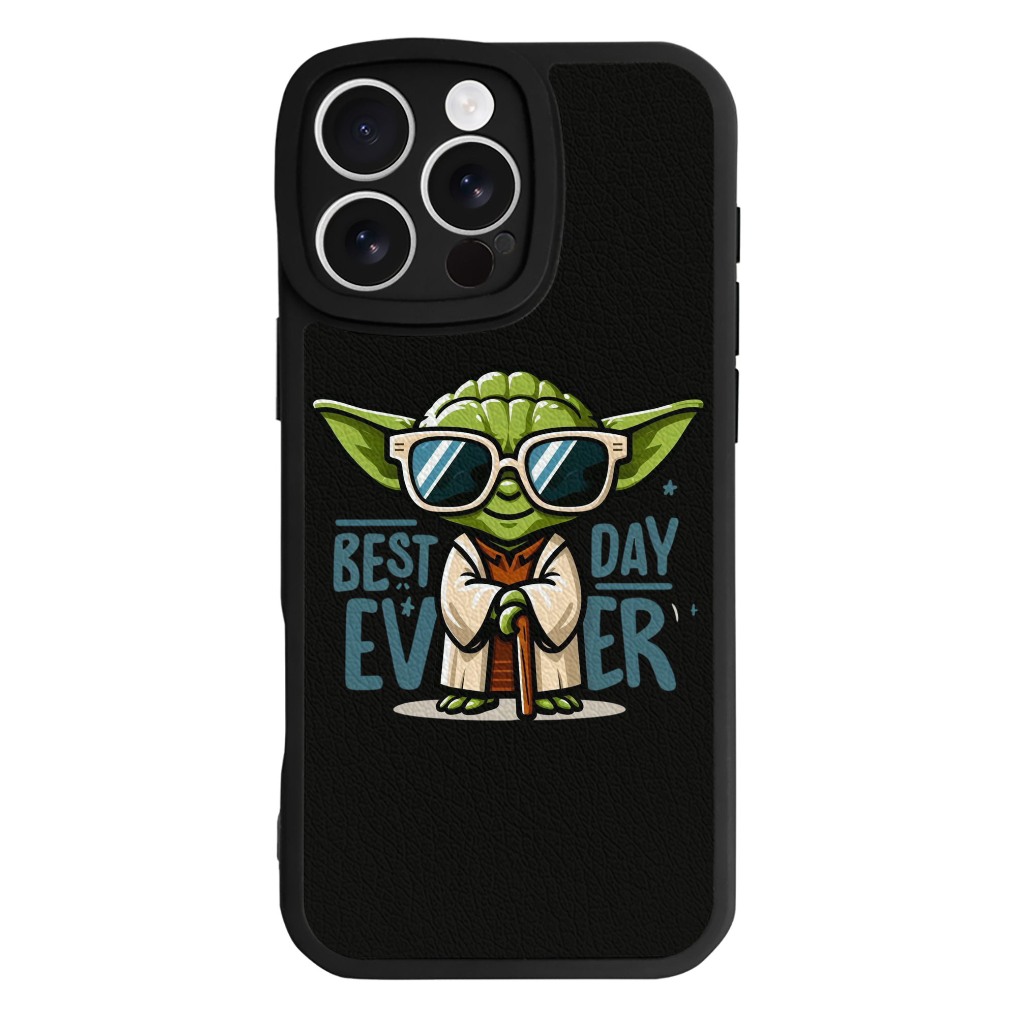 （画像用） スター・ウォーズ Star Wars 【iPhone 16シリーズ対応】シリコンスマホケース（レザー調） 材質：シリコン